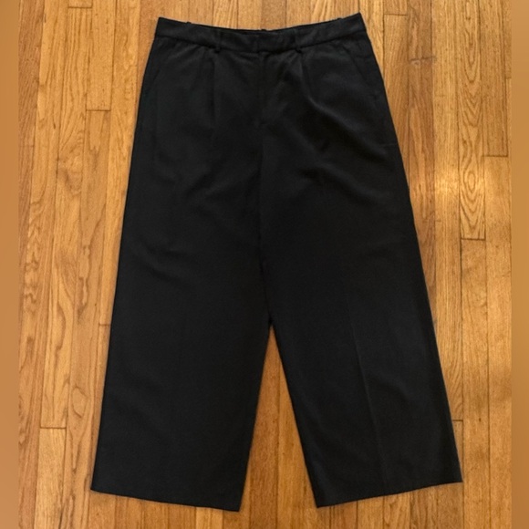 Madewell Slouchy Straight Pants in Drapey Twill - Picture 2 of 6